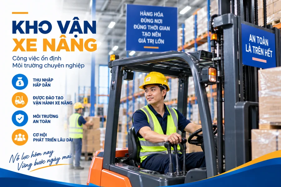Nhân viên kho vận